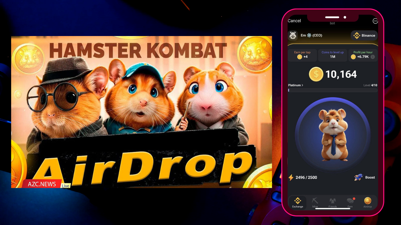 Passo a Passo para Iniciar no Hamster Kombat