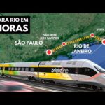 Trem-bala no Brasil é obra de 50 BILHÕES e 10 MIL empregos, mas, em que estágio está o projeto? Confira a resposta