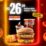 Méqui Friday oferece McOferta Média Clássica e Sundae por R$ 26,90