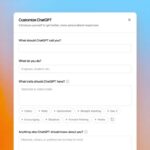 ChatGPT ganha interface aprimorada de instruções customizadas