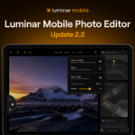 Luminar Mobile 2.2 chega com suporte a RAW, sincronização com o iCloud e mais