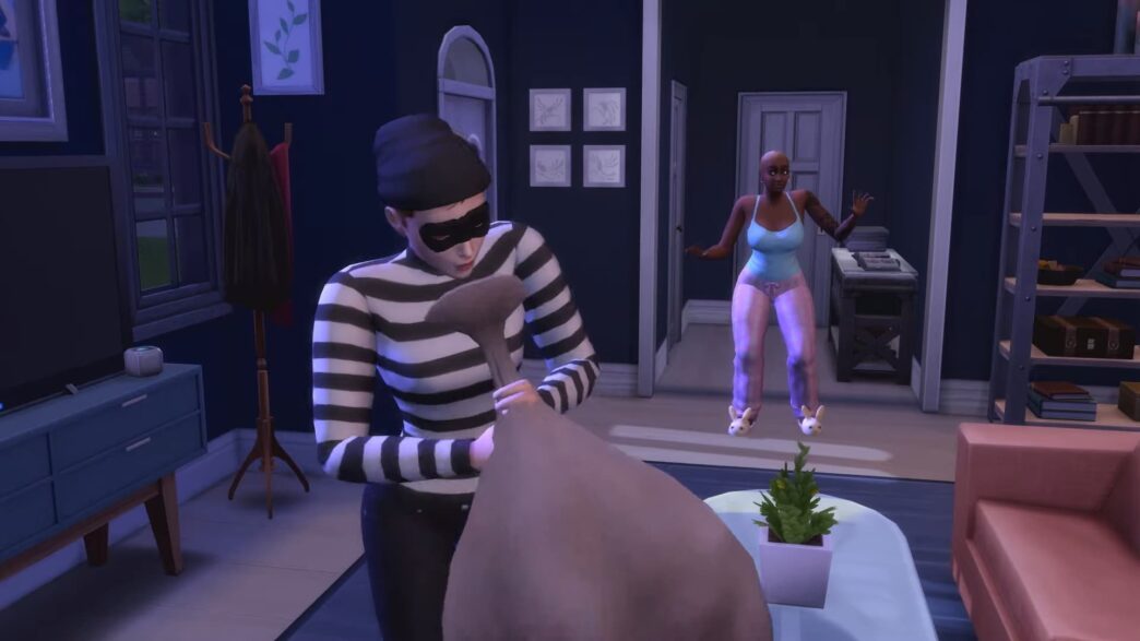 Pega ladrão! Novo update de The Sims 4 marca retorno da bandidagem