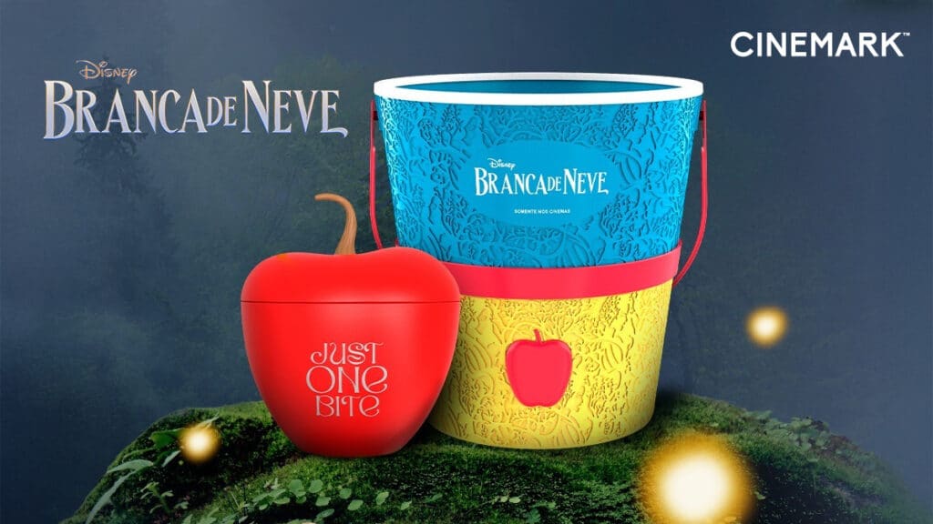 Cinemark anuncia combo temático para Branca de Neve