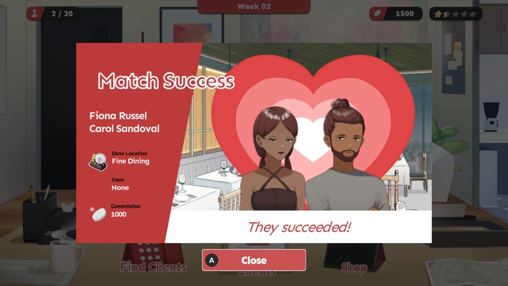 Análise | Matchmaker Agency: o Tinder dos Games