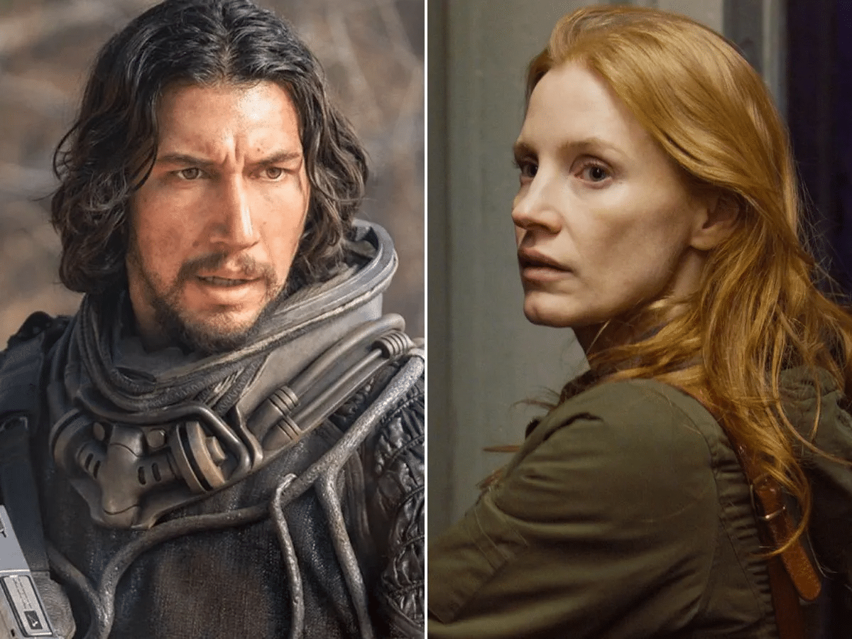 “The Dealer”: Jessica Chastain e Adam Driver estrelarão série do Apple TV+