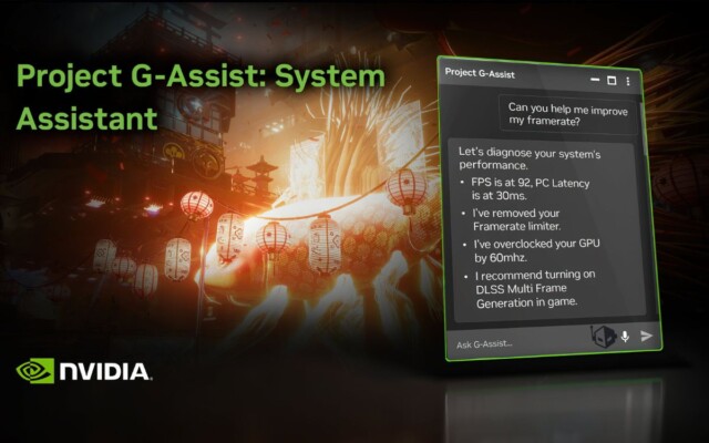 Project G-Assist: NVIDIA lança assistente de IA que otimiza seu PC