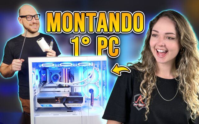 Montando o primeiro PC: novata do Adrena construindo uma máquina!