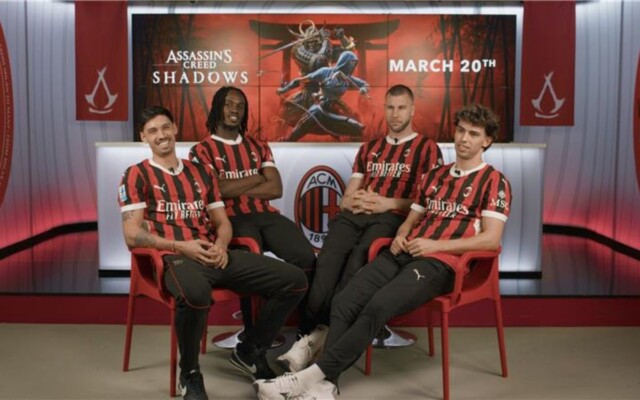 Assassin’s Creed Shadows: AC Milan realiza ação para lançamento do jogo