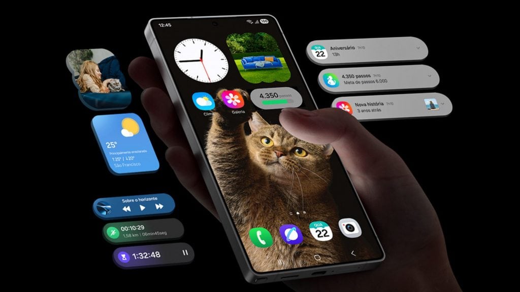 Aplicativo da Samsung simula One UI 7 – até em iPhone!