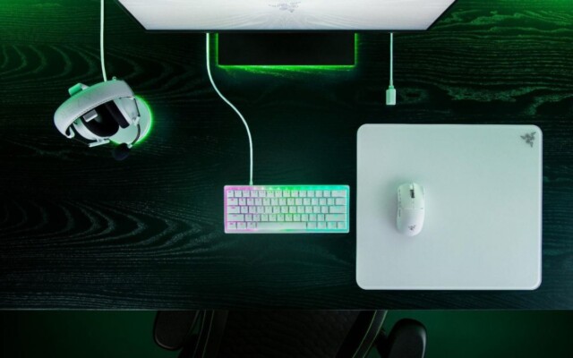 Razer revela o teclado Huntsman V3 Pro Mini White Edition