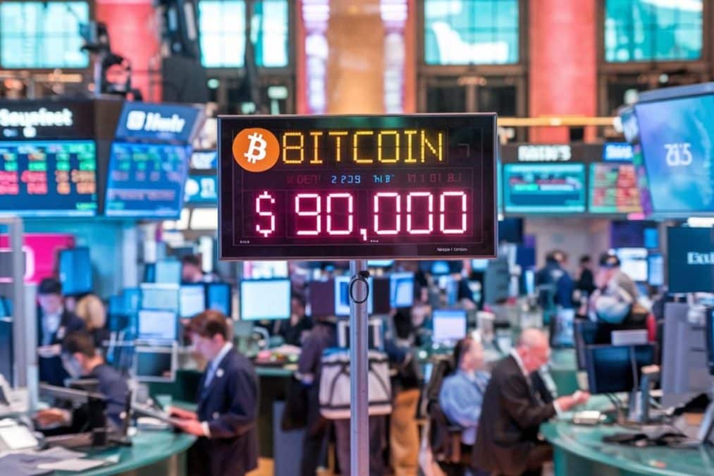 Mercado renova otimismo e bitcoin se aproxima de US$ 90 mil