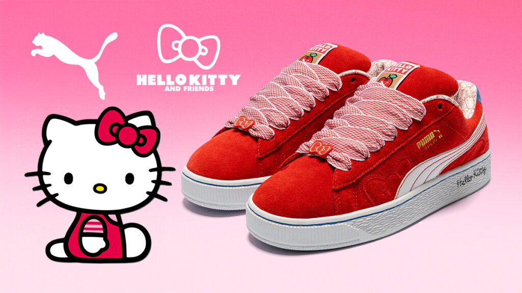 PUMA e Sanrio criam coleção inspirada em Hello Kitty e Amigos