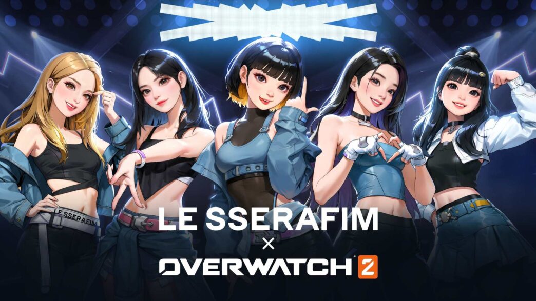 Com novas skins, Overwatch 2 anuncia collab com Le Sserafim