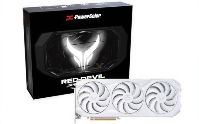 PowerColor Radeon RX 9070 XT Red Devil Spectral White aparece em primeiras imagens