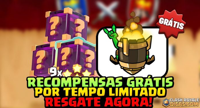 Links de Resgate: Emote Grátis e 9x Cubos da Sorte no Clash Royale!