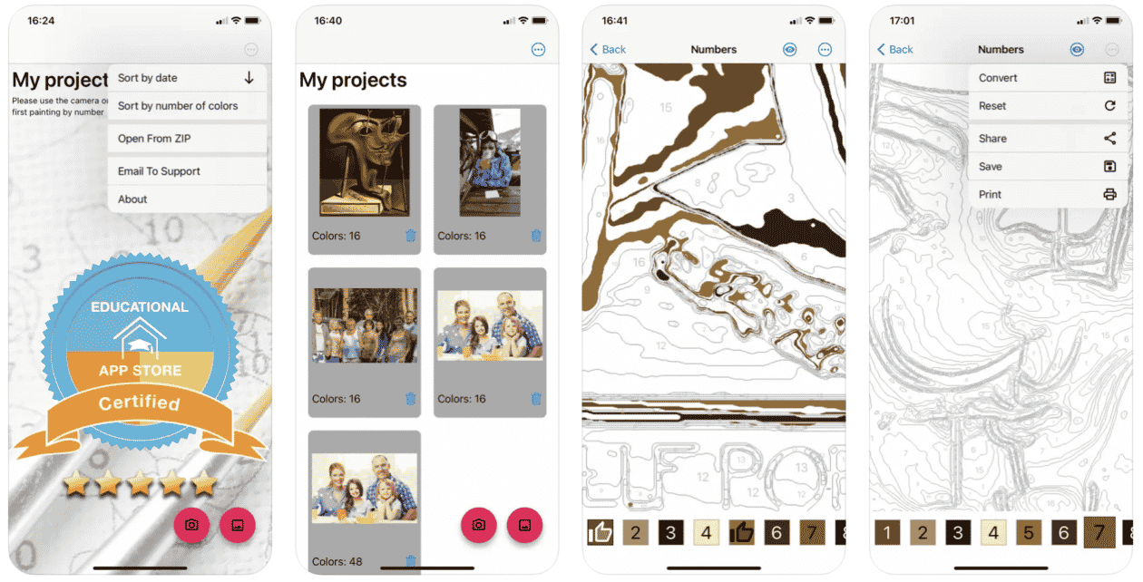 Promoções na App Store: Paint By Number Creator, El Hijo, MilkyCam – Astrophotography e mais!